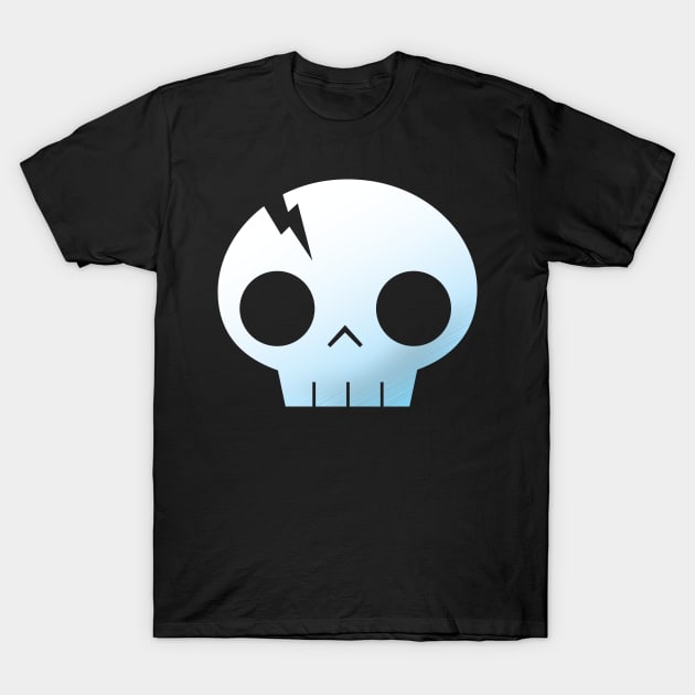 Cracked Skull T-Shirt by natexopher